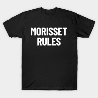 Morisset Rules New South Wales Australia Capital City T-Shirt